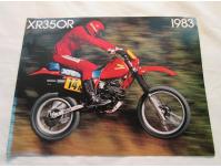 Image of Brochure XR350R 83